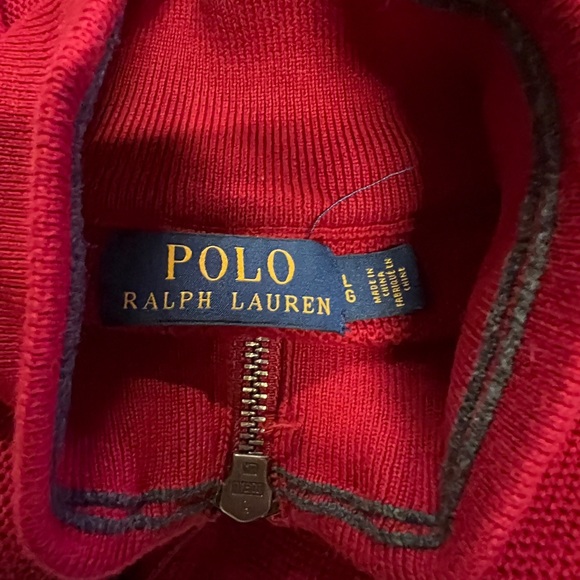 Ralph Lauren Polo quarter zip pullover - Picture 3 of 3